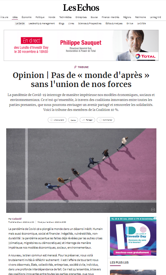 Les echos