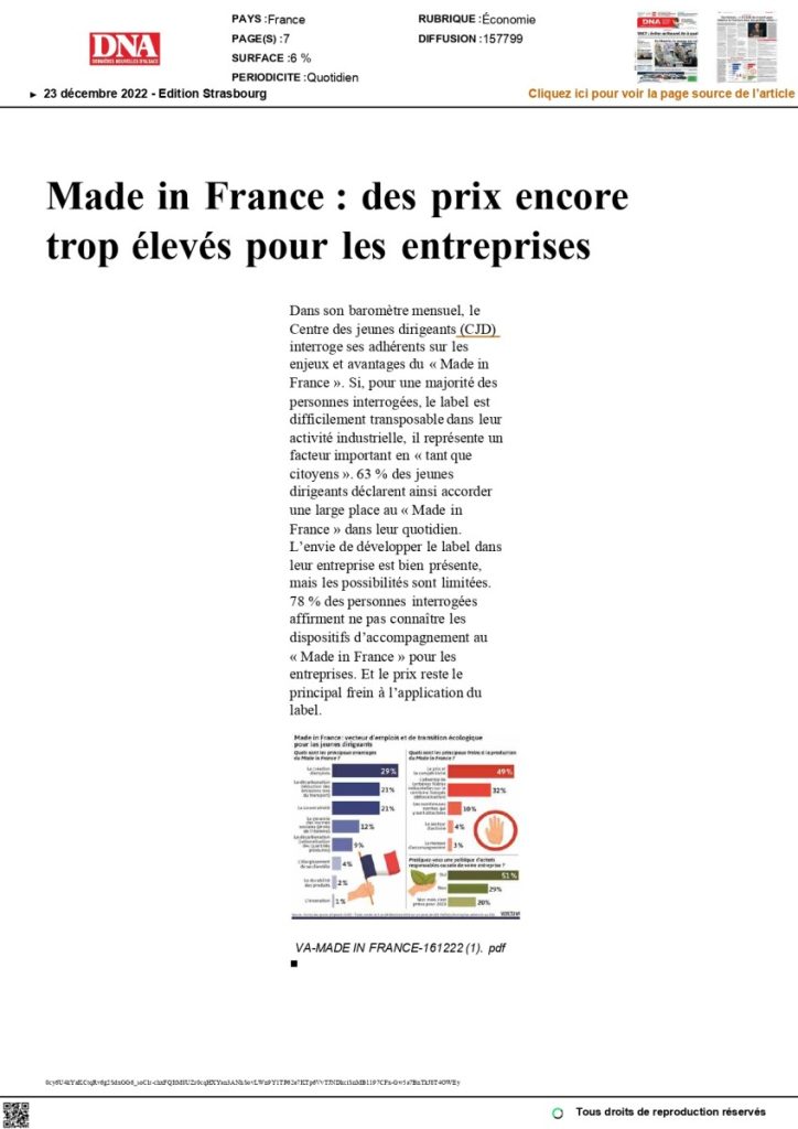 Les Dernieres Nouvelles d Alsace Strasbourg Strasbourg 20221222110000 page 0001