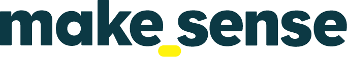 logo makesense dark